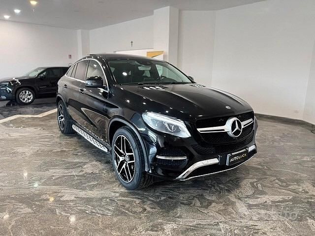 Usata Mercedes GLE350 AMG Line Premium Plus 258 CV (189 kW) 2018 Nero Coupé