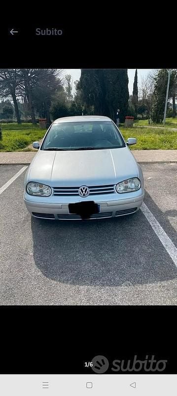 Usata VW Golf IV 2002 Grigio Berlina