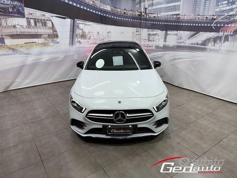 Usata Mercedes A35 AMG Premium Plus 306 CV (225 kW) 2020 Bianco Berlina