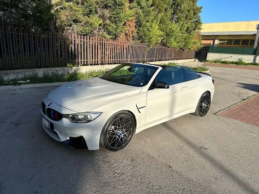 Usata BMW M4 Cabriolet 431 CV (317 kW) 2016 Bianco Cabrio