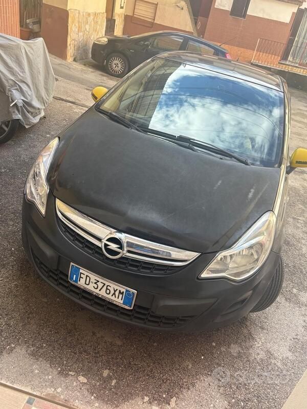 Usata Opel Corsa 2013 Nero Berlina