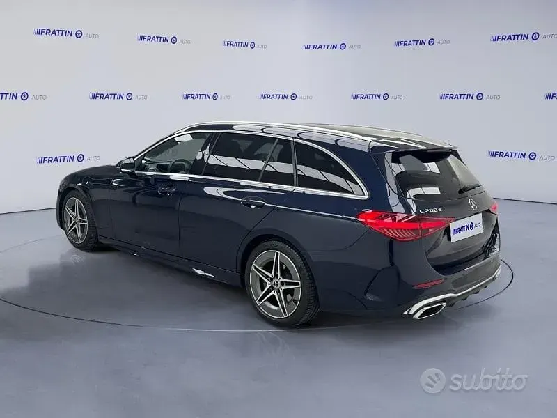 Usata Mercedes C200 Premium 163 CV (119 kW) 2023 Blu met. Station wagon