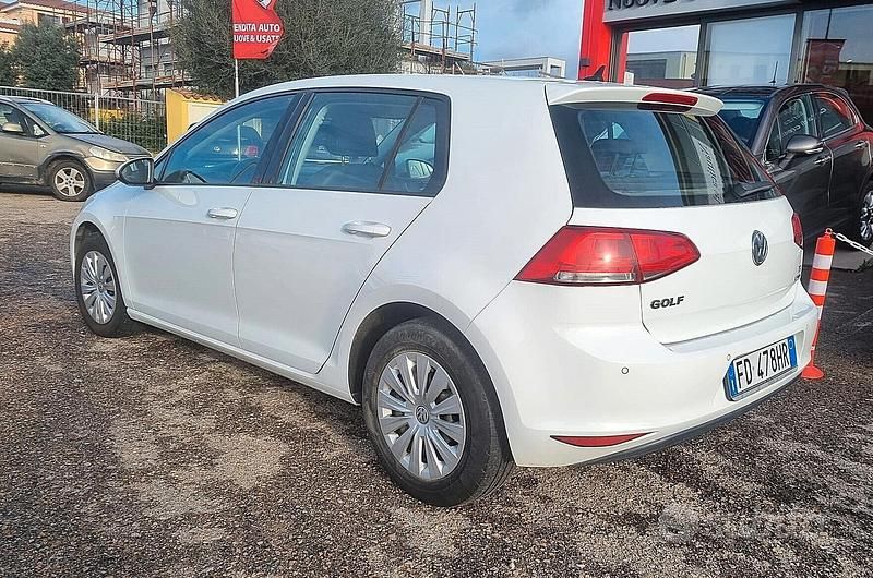 Usata VW Golf VII 85 CV (62 kW) 2016 Bianco Berlina