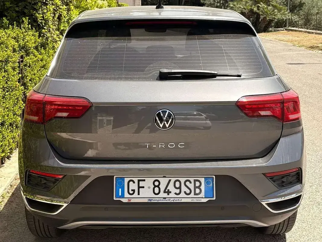 Usata VW T-Roc Advance 150 CV (110 kW) 2021 Grigio SUV