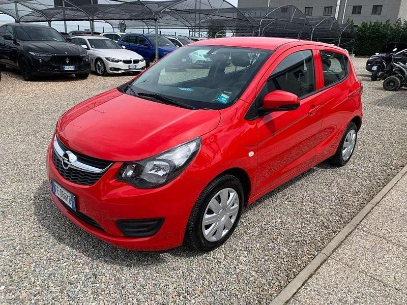 Rosso Usata 2016 Opel Karl Due volumi | 5900 € (Buon prezzo) - Immagine 1/4