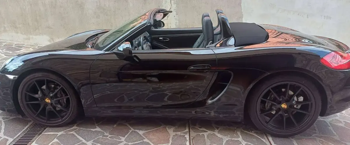 Usata Porsche Boxster 265 CV (194 kW) 2015 Nero Cabrio
