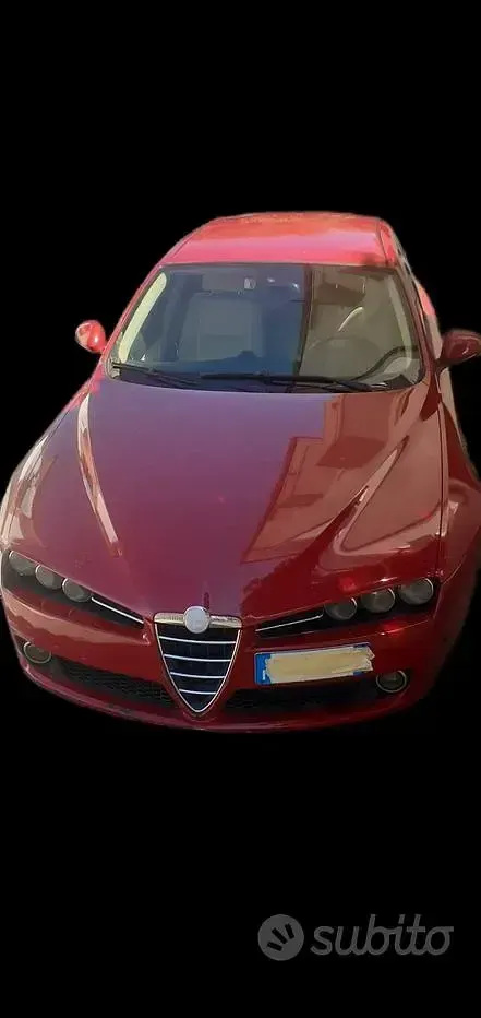 Usata Alfa Romeo 159 150 CV (110 kW) 2006 Rosso Station wagon