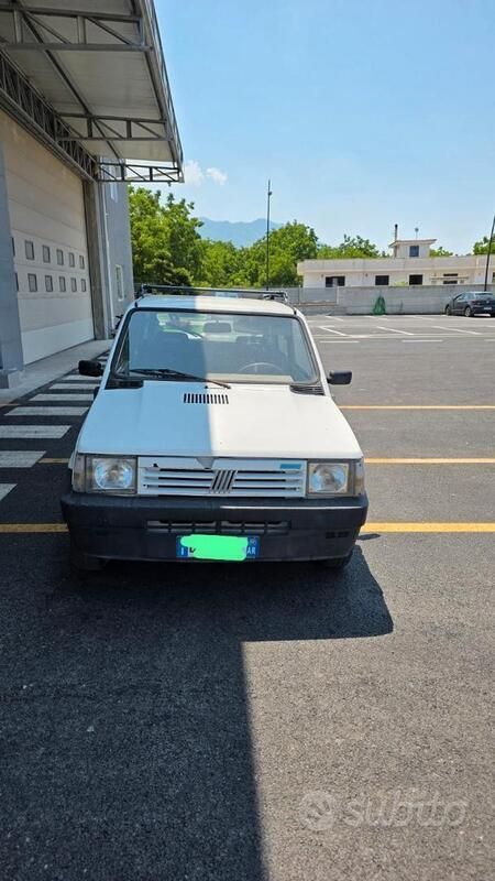 Usata Fiat Panda 39 CV (28 kW) 1999 Bianco Utilitaria