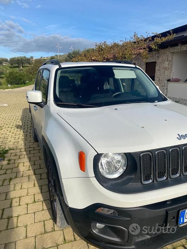 Usata Jeep Renegade 120 CV (88 kW) 2016 Bianco SUV