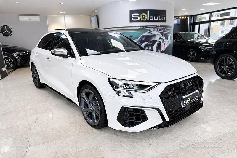 Usata Audi S3 Comfort 310 CV (228 kW) 2023 T9t9  bianco ibis  bianco ib Berlina