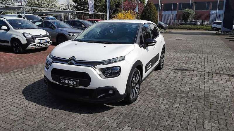 Bianco Usata 2024 Citroën C3 PureTech Due volumi | 14.900 € (Buon prezzo) - Immagine 1/4