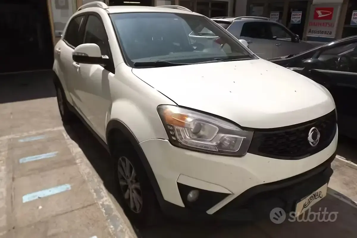 Usata SsangYong Korando 149 CV (109 kW) 2014 Bianco SUV