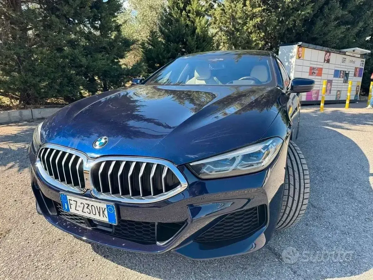 Usata BMW 840 Gran Coupé 320 CV (235 kW) 2020 Tanzanite blue Coupé