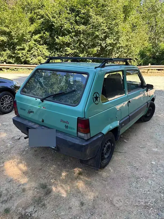 Usata Fiat Panda 54 CV (39 kW) 2001 Verde Berlina
