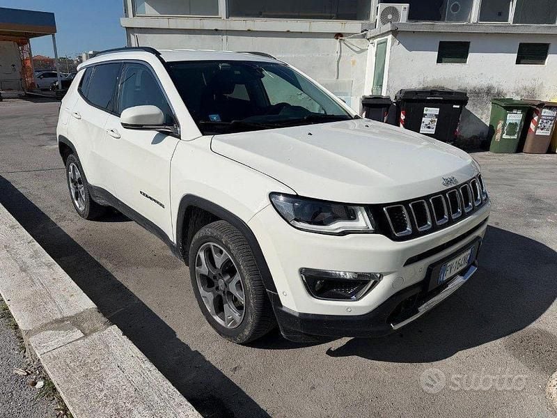 Usata Jeep Compass Limited 170 CV (125 kW) 2019 Bianco SUV