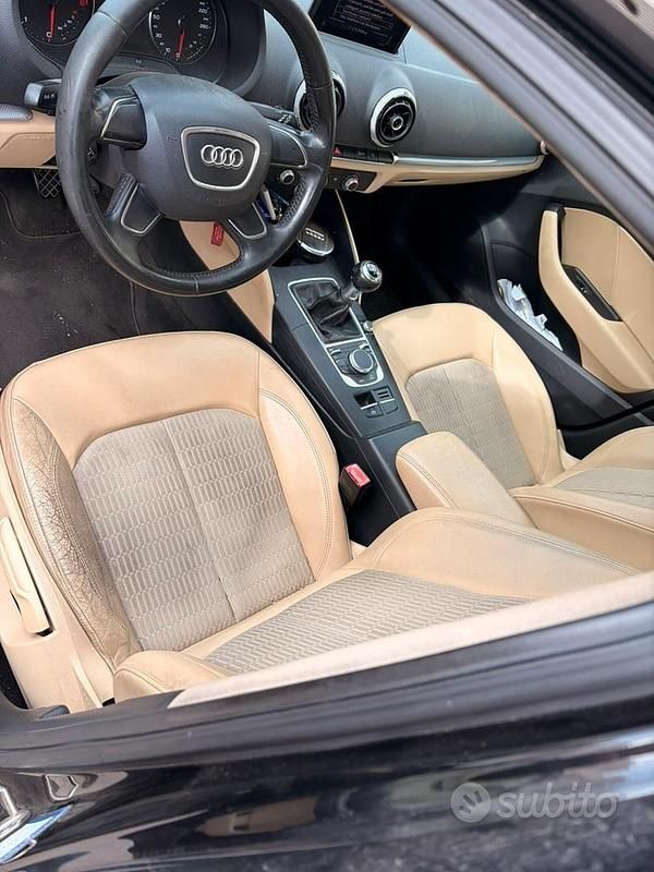 Usata Audi A3 150 CV (110 kW) 2013 Nero Berlina