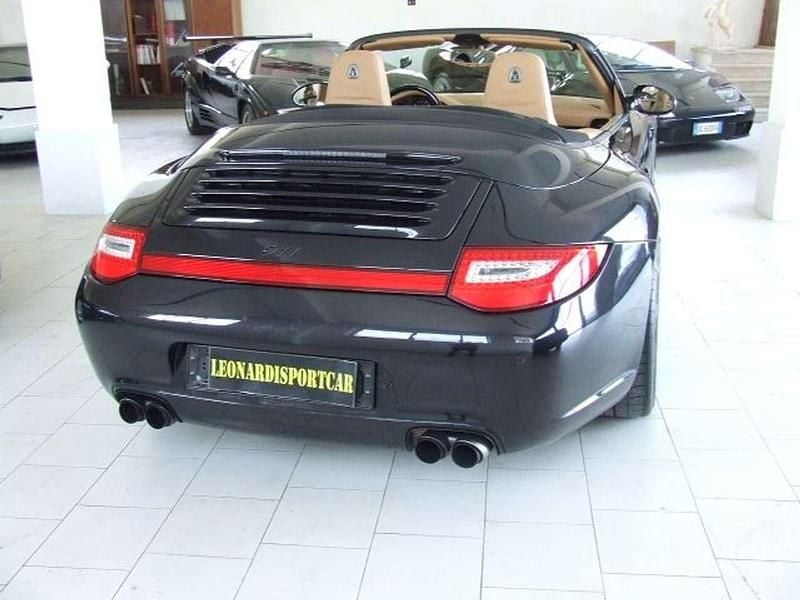 Usata Porsche 997 385 CV (283 kW) 2009 Nero Cabrio