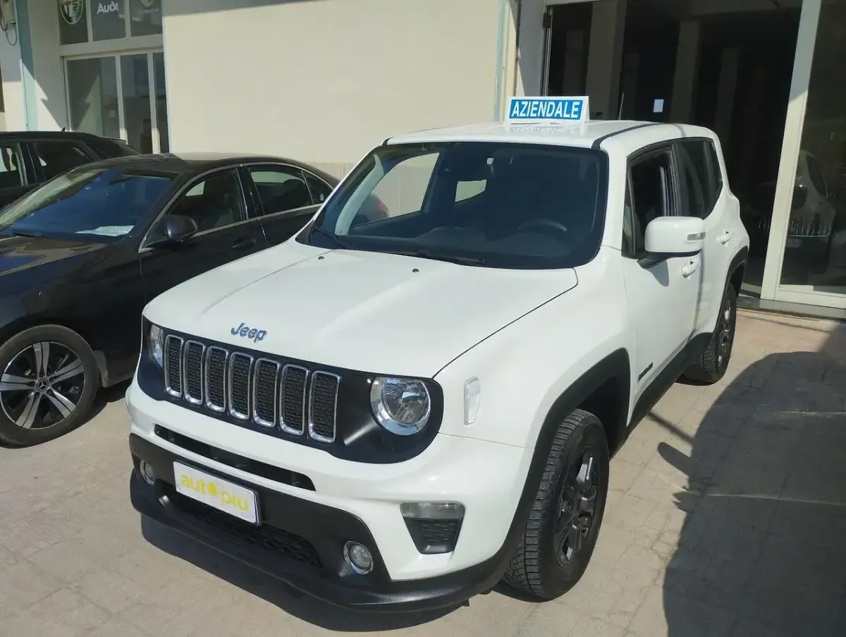 Usata Jeep Renegade Longitude 140 CV (102 kW) 2021 Bianco SUV