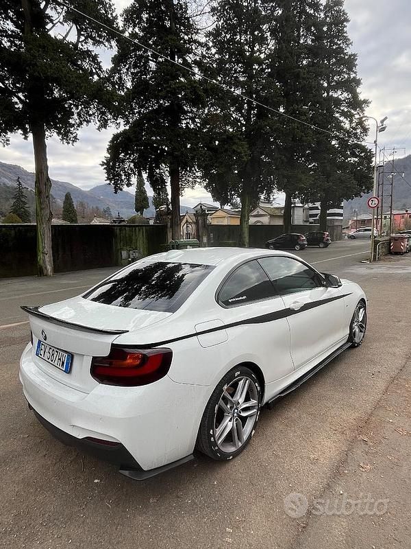 Usata BMW 220 2014 Bianco Coupé