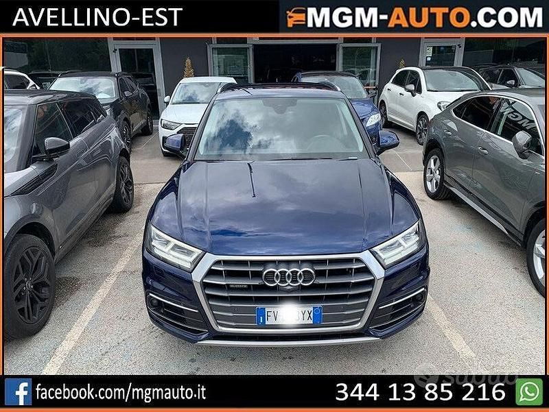 Usata Audi Q5 Sport 190 CV (139 kW) 2019 Blu SUV
