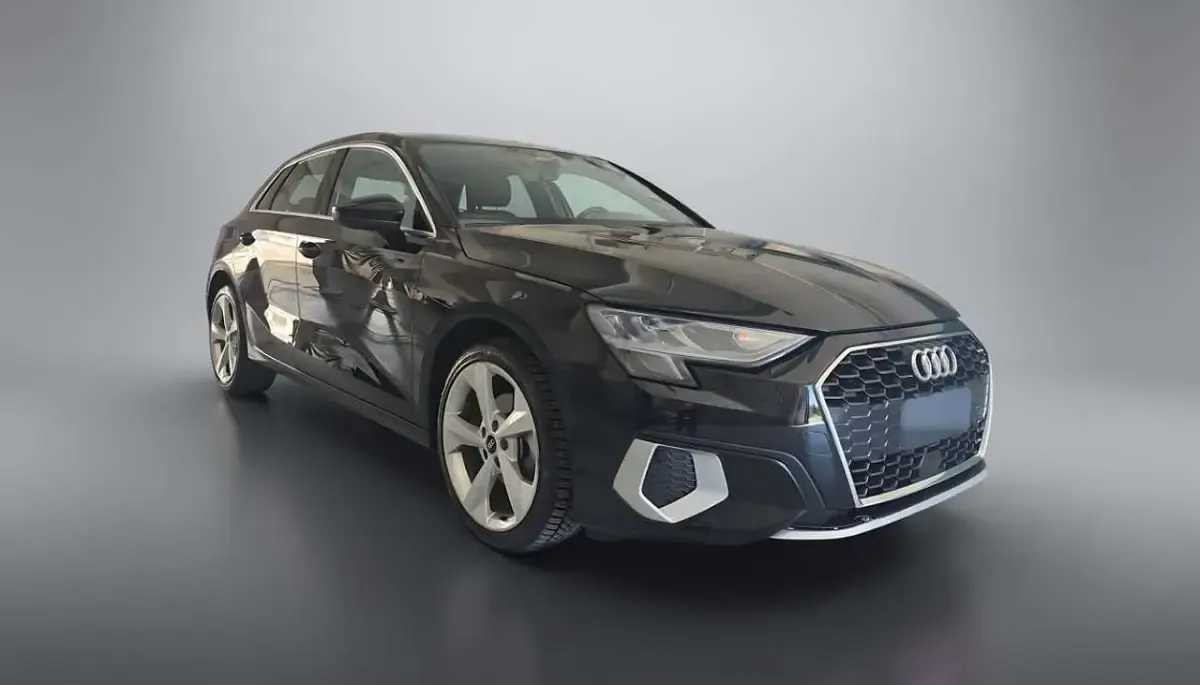 Usata Audi A3 Advanced 110 CV (80 kW) 2022 Nero Berlina