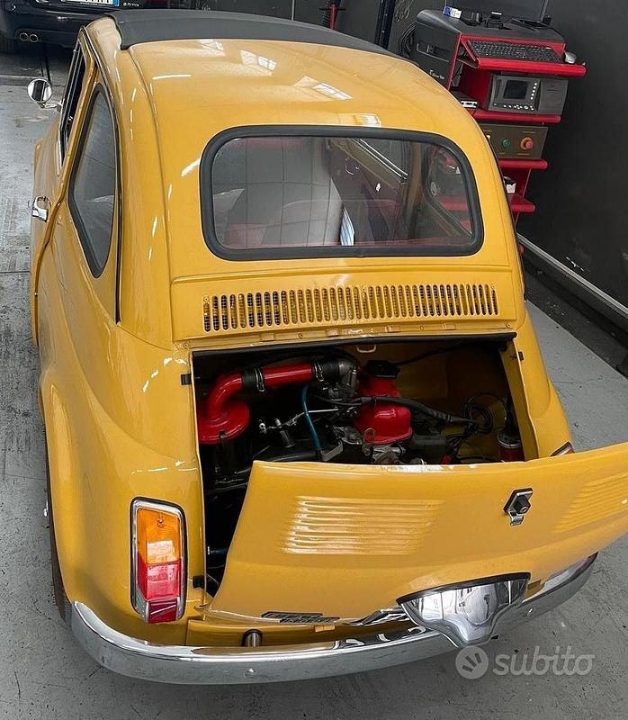 Usata Fiat 500 1960 Giallo Utilitaria
