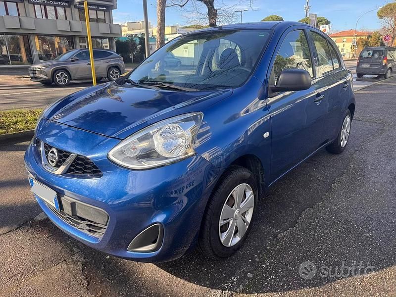 Usata Nissan Micra 80 CV (58 kW) 2016 Blu Utilitaria