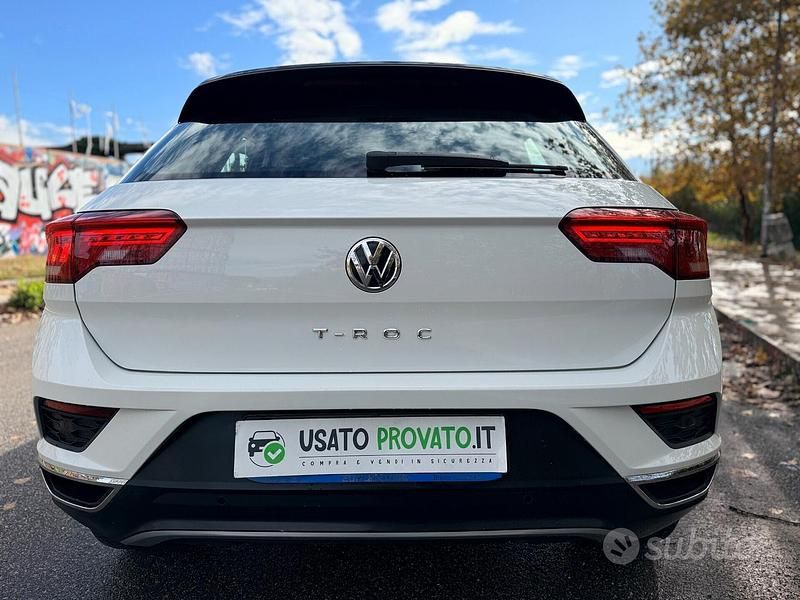 Usata VW T-Roc 150 CV (110 kW) 2020 Bianco SUV