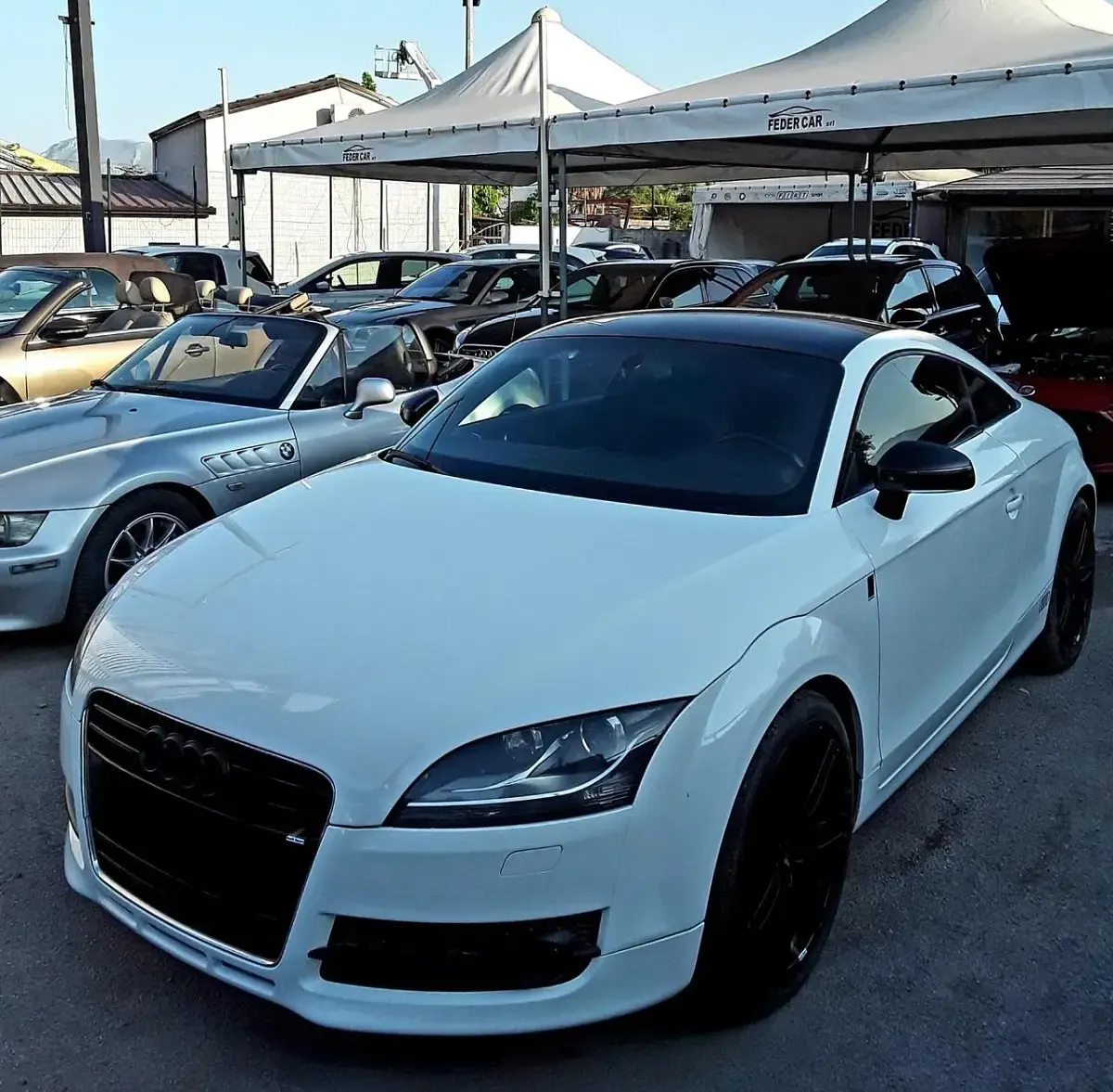 Usata Audi TT S-Line 2009 Bianco Coupé