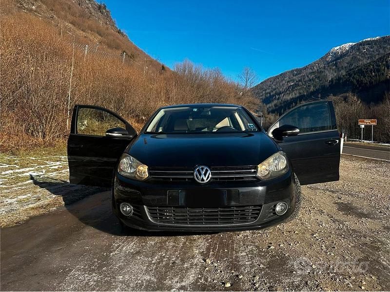 Usata VW Golf VI Highline 140 CV (102 kW) 2009 Nero Utilitaria