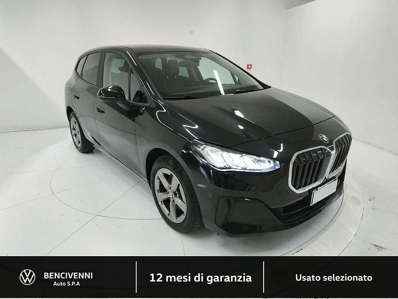 Usata BMW 218 Active Tourer 136 CV (100 kW) 2022 Nero Monovolume