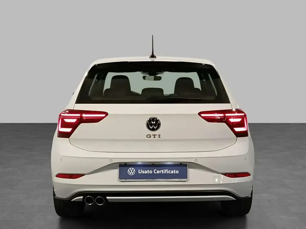 Usata VW Polo GTI 200 CV (147 kW) 2023 Bianco Utilitaria