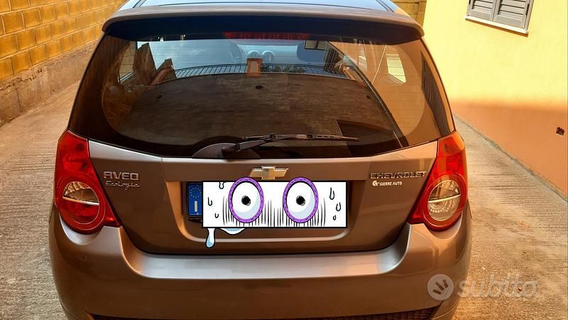 Usata Chevrolet Aveo 2009 Grigio Utilitaria