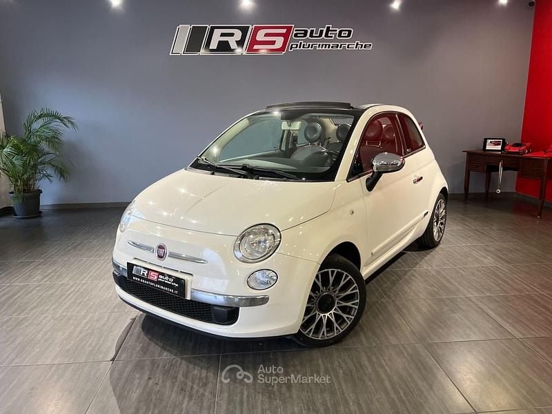 Usata Fiat 500C Lounge 69 CV (50 kW) 2015 Bianco Cabrio
