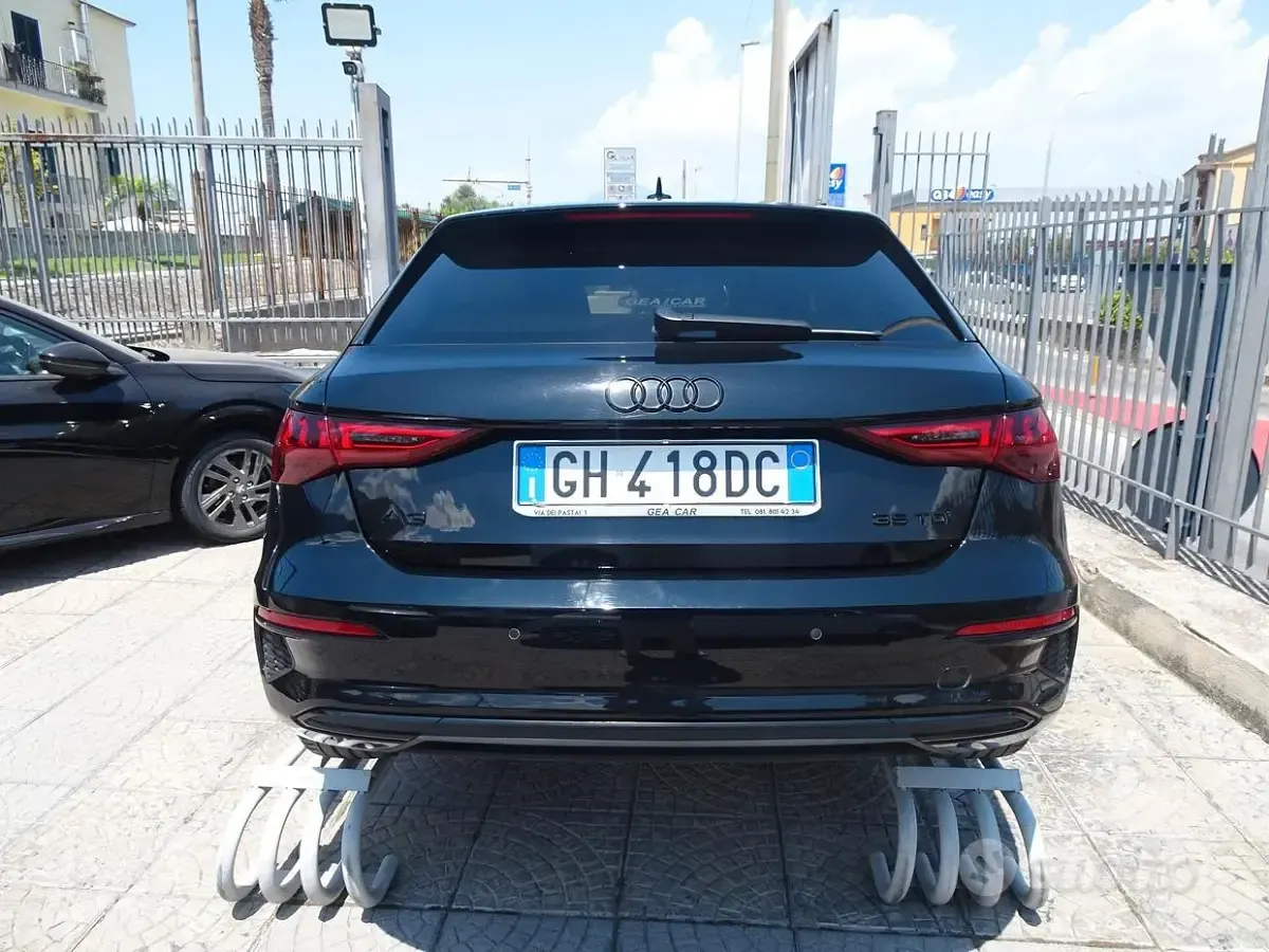 Usata Audi A3 Advanced 150 CV (110 kW) 2021 Nero Berlina