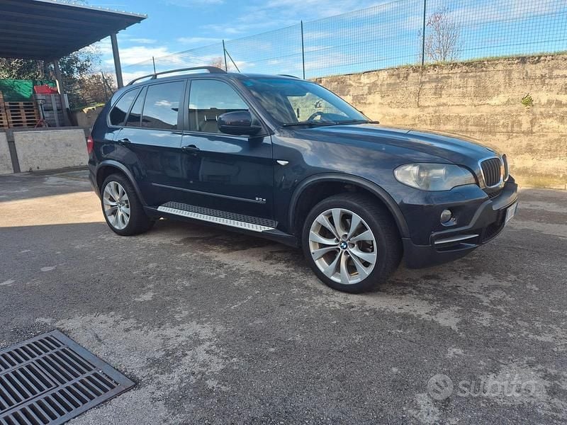 Usata BMW X5 235 CV (172 kW) 2007 Blu/azzurro SUV