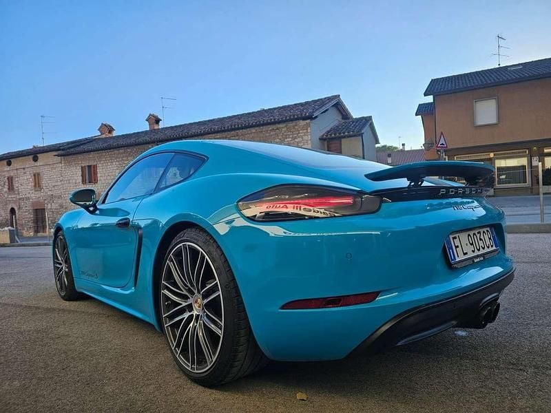 Usata Porsche 718 Cayman 350 CV (257 kW) 2017 Blue miami Coupé