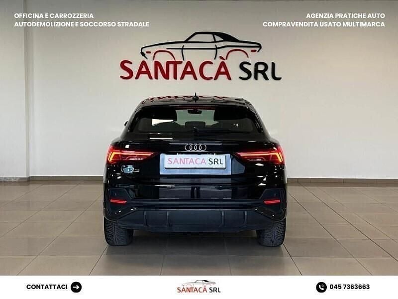 Usata Audi Q3 Sportback S-Line 149 CV (109 kW) 2021 Nero SUV