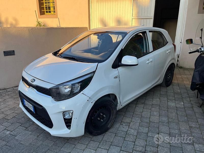 Usata Kia Picanto 2021 Bianco Utilitaria