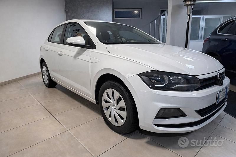 Usata VW Polo Comfortline 89 CV (65 kW) 2021 Bianco Utilitaria