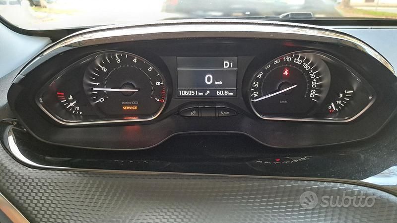 Usata Peugeot 208 GT-line 110 CV (80 kW) 2016 Bianco Utilitaria