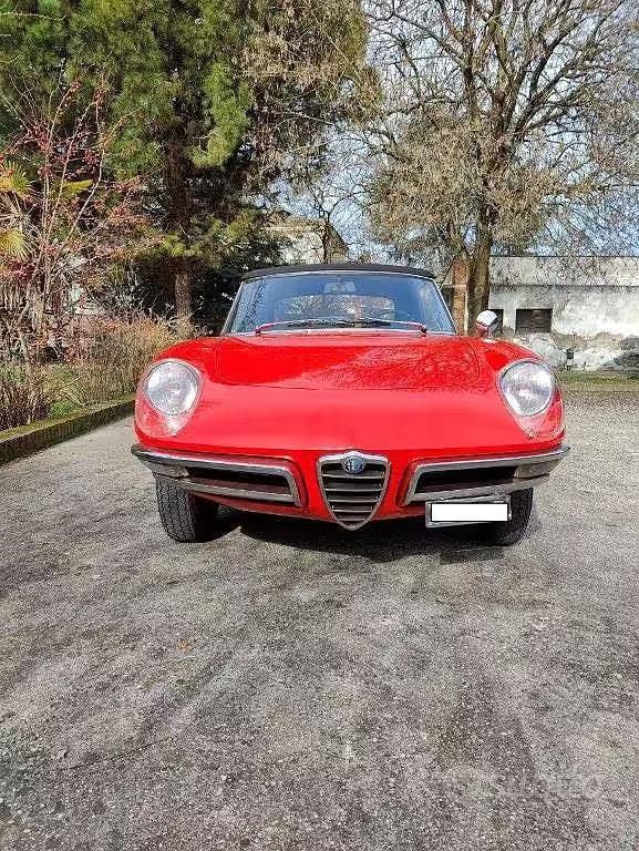 Usata Alfa Romeo Spider 1960 Rosso Cabrio