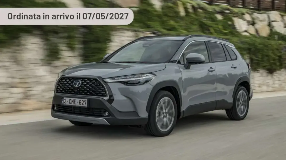 Nuova Toyota Corolla Cross Sport 179 CV (131 kW) 2025 Argento SUV