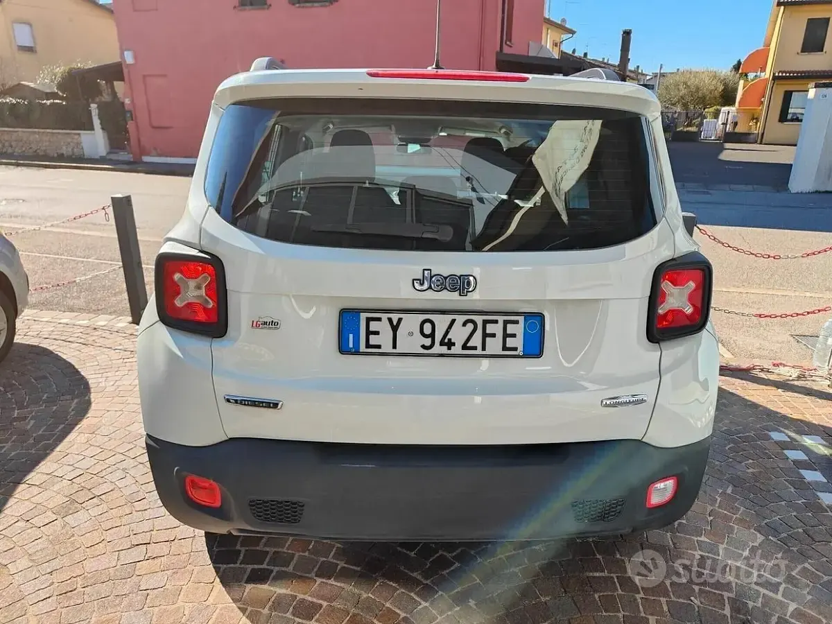 Usata Jeep Renegade Longitude 120 CV (88 kW) 2015 Bianco SUV