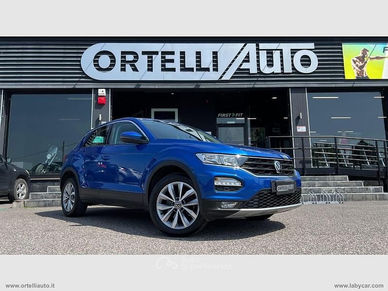Usata VW T-Roc Business 150 CV (110 kW) 2021 Blu/azzurro SUV