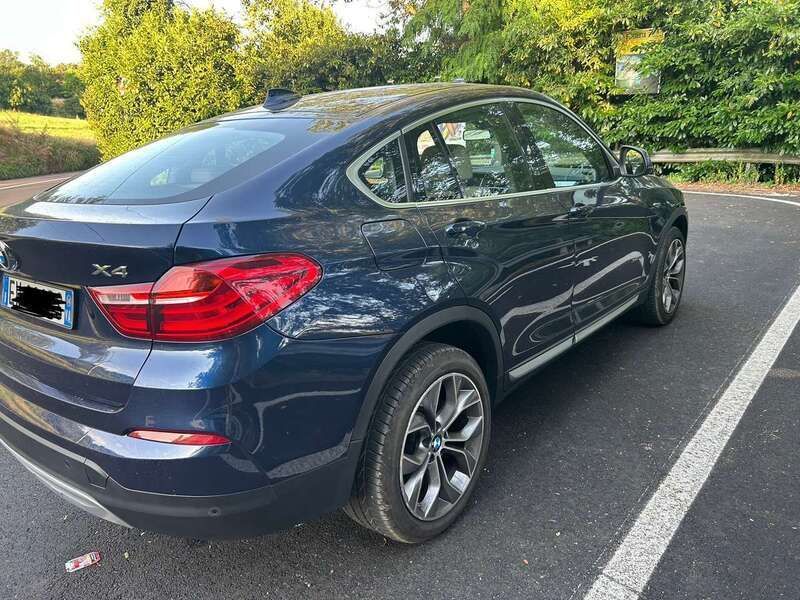 Usata BMW X4 xLine 190 CV (139 kW) 2014 Blu/azzurro SUV