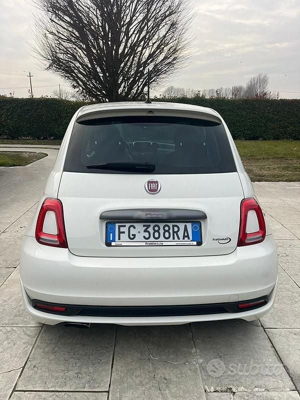 Usata Fiat 500S S 69 CV (50 kW) 2016 Bianco Berlina