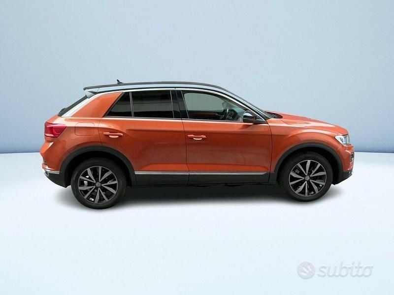 Usata VW T-Roc Advance 2018 Giallo SUV