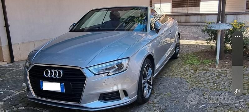 Usata Audi A3 Cabriolet Business 150 CV (110 kW) 2017 Grigio Cabrio