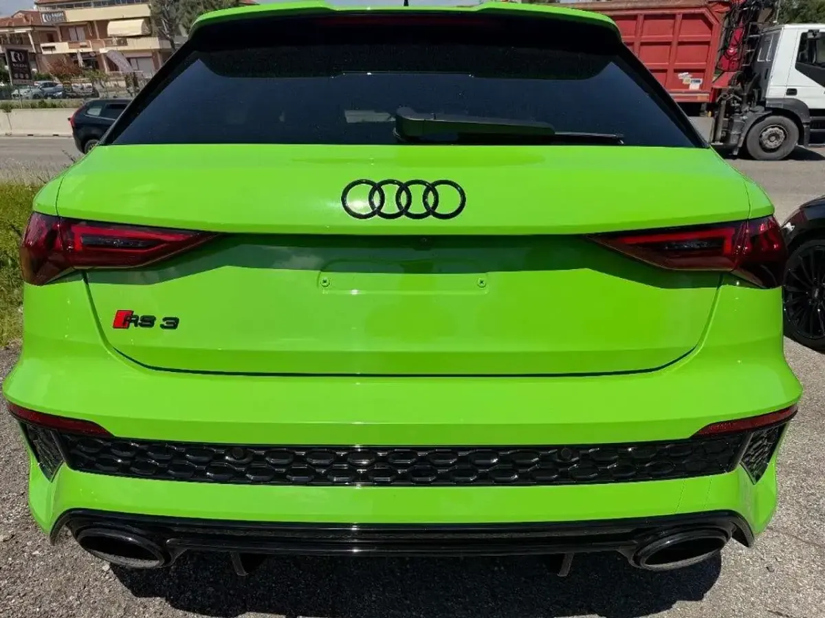 Usata Audi RS3 400 CV (294 kW) 2022 Verde Berlina